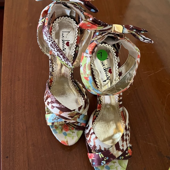 Lui Chung Katie Heels Platforms Sandals - Picture 3 of 6